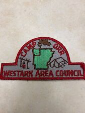 Westark Area Council Camp Orr Hat Shape Patch picture