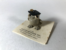 Hagen Renaker Wise Owl Graduation Cap VTG Miniature On Original Tag picture