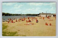 Battle Creek MI-Michigan, Willard Park, Goguac Lake, Rec Area Vintage Postcard picture