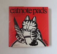 Kliban Cat Note Pads Memo & List Pad Writer Author New Sealed picture