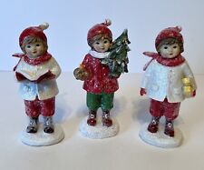Tii Collections (?)  Small Boys With Tree, Present & Book Figures picture