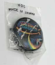 Vintage Pin Pinback Led Zeppelin Metal Band 80’s NOS in Package Taiwan picture