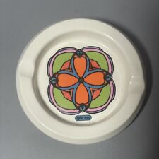 Vintage Peter Max Ash Tray China By Iroquois Pop Art 60s RARE 5” Unused NICE picture