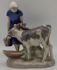 Vintage Bing & Grondahl B&G Axel Locher 2270 Girl with Calves Figurine SIGNED picture