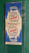 1930's Hamm's Beer Matchbook Matchcover picture