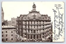 Postcard Post Office New York City UDB c.1906 picture