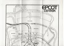 Vintage Disney World Epcot Center Map picture
