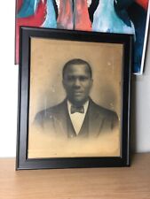 Vintage African American Black MAN LATE 1800s Large Format Photo 18