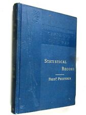 1883 Civil War Statistical Record of the Armies of the United States, First Ed. picture