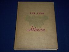 1940 ATHENA OHIO UNIVERSITY YEARBOOK - GREAT PHOTOS - YB 708 picture