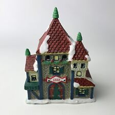 Santa's Magical Toyshop Collectible Porcelain Tree Shop' House - Lights up picture