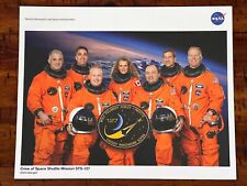 CREW OF SPACE SHUTTLE MISSION STS-127 - 2009 NASA 8x10 COLOR PHOTO picture
