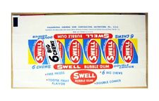 1950's/60's Swell Bubble Gum Wrapper #6 picture
