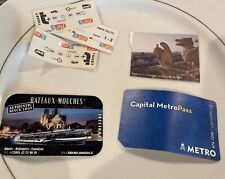 Assorted European Trip Ticket Stubs & Tap Cards 2014 picture