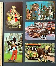 FS: Lot 5 VTG 1970s Walt Disney World Postcards Country Bear Jamboree etc. picture