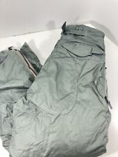 Military Extreme Cold Weather Pants Type F1B Men 34X32 Green Insulated Vintage picture