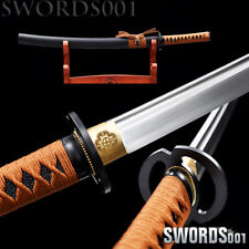 30''Musashi Wakizashi 1095 High Carbon Steel Japanese Samurai Fulltang Sword New picture