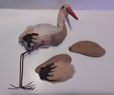 Antique 1930's German Large Stork Candy Container picture