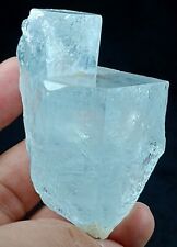 121g Cabinet Size Aquamarine Twin Crystals with Nice Color & Formation- Pakistan picture