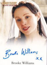 Spartacus Gods of the Arena Autograph Card Brooke Williams as Aurelia picture