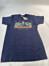disneyland california adventure adult Sz M Tshirt cars land opening New With Tag picture