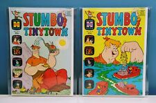 STUMBO TINYTOWN LOT OF 2 HARVEY COMICS GIANT SIZE 9 & 10 SILVER AGE HIGH GRADE picture