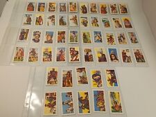 CBT Kane Products Historical Characters Full Set of 50 Cards 1957 picture