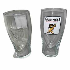 Set Of 2 New Guinness Lion 20 oz Gravity Pint Glass picture
