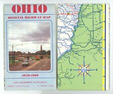 Vintage 1959-60 Ohio Official Road Map – State Highway Dept. (Version A) picture
