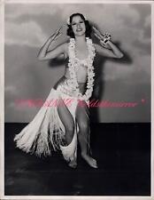 VINTAGE 1939 ELEANOR POWELL HULA HAWAIIANA DANCE PHOTO MILTON BROWN HONOLULU picture