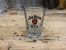 Rare Vintage Jim Beam Rye Whiskey Shot Glass picture