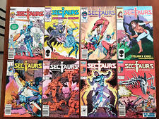 SECTAURS WARRIORS OF SYMBION COMICS SET 1 2 3 4 5 6 7 MARK TEXEIRA BASED ON TOY picture