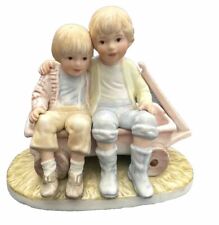 Vintage Figurine BROTHERS by Frances Hook Roman Inc Made in Mexico1983 picture
