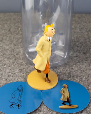 Figurine Moulinsart 42190 Tintin in Trenchcoat 12cm Resin Officielle Figure 1 picture