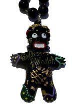 Voodoo Goddess of Wealth Black New Orleans Necklace Beads Bead picture