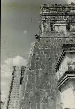 1970 Press Photo The Temple of Jaguars in Chichan Itza, Yucatan, Mexico picture