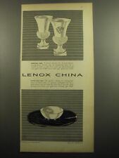 1960 Lenox China Advertisement - Ardmore Vase and Appetizer Tray picture