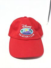 Disney Vacation Club Member Red Strap Hat Walt Cruise Travel Tour Mickey World picture