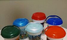 Disney Parks Popcorn Buckets with Lids (LOT OF 6) picture