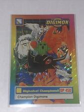 1999 Bandai Digimon Card | HOLO Digivolve Champions 3 of 34 | Series 1 UpperDeck picture