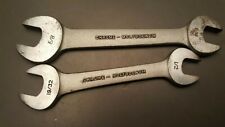Two Williams Superrench Molybdenum Open-End Wrenches No. 1025 & 1727 1920-30s picture