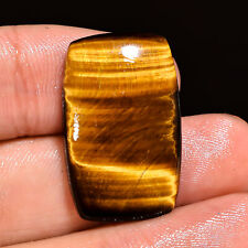 Tiger Eye 100% Natural 27X17X5 MM Radiant Cabochon Loose Gemstone 22.00 Cts. picture