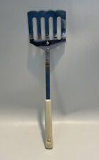 Vtg Royal Brand Sharp Cutter Long Slotted Spatula Utensil Stainless Cream Handle picture