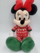 Minnie Mouse Disney Plush Just Play Xmas Collectible Toy picture