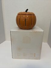 Partylite Scent Glow Warmer Pumpkin Glow P91095 Halloween Fall Candle Melts 🎃🎃 picture