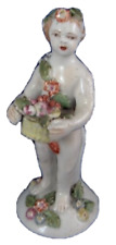 Nice 18thC Bow Porcelain Putto Figurine Figure Porzellan Figur English England picture
