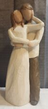 Together Figurine Husband Wife Couple Romantic Statue Sculpture Willow Tree - 9