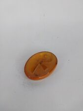 RARE ANCIENT EGYPTIAN ANTIQUE Key of Life Scorpion Dead Amber Pendent Necklace picture