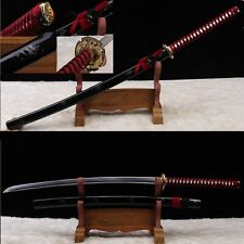 Handmade T10 Steel Japanese Samurai Battle Katana Long Handle Sharp picture