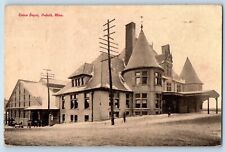 Duluth Minnesota MN Postcard Union Depot Exterior Building c1908 Vintage Antique picture